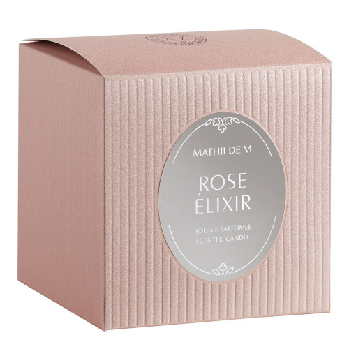 Bougie parfumée Les Intemporelles en Fête 400 g - Rose Élixir Bougie parfumée Les Intemporelles en Fête 400 g - Rose Élixir