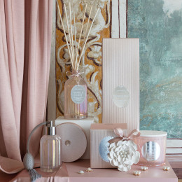 Bougie parfumée Les Intemporelles en Fête 400 g - Vanille Dorée