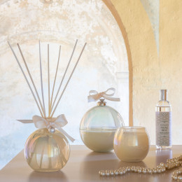Bougie parfumée Fête Nacrée 170 g - Musc Irisé