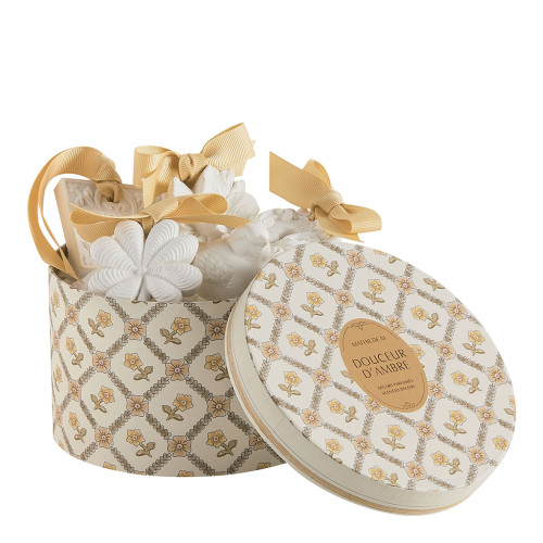 Estuche de 5 decoraciones perfumadas - Douceur d'Ambre