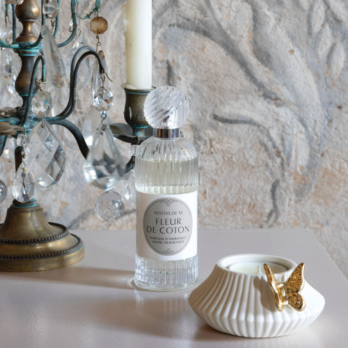 Set candelero Mariposa y 6 velas perfumadas - Marquise