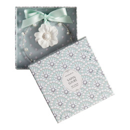 Corona profumata Fête Nacrée - Sapin Givré