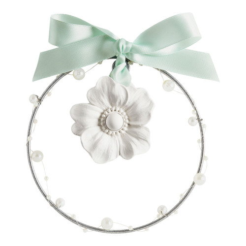 Couronne parfumée Fête Nacrée - Sapin Givré Couronne parfumée Fête Nacrée - Sapin Givré