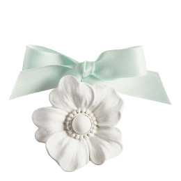 Décor parfumé Fleur Perlée Fête Nacrée - Sapin Givré