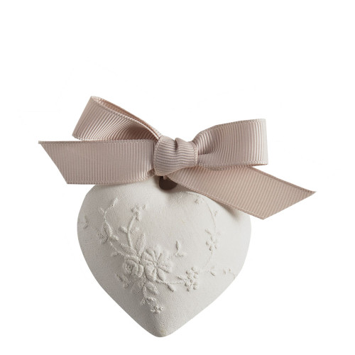 Decoro Cuore Ricamato non profumato