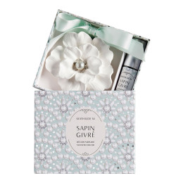 Décor parfumé et concentré de parfum Fête Nacrée - Sapin Givré