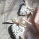 Scented Decor Floral Heart - Large model - Bois de Cachemire