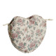 Marquise heart fabric pouch