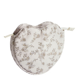 Pochette Cœur en tissu Sublime Jasmin