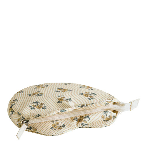 Bolsita Cœur de tela Fleur de Mandarine