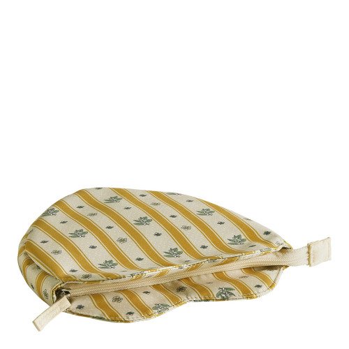 Pochette Cœur en tissu Fleur d'Oranger Pochette Cœur en tissu Fleur d'Oranger