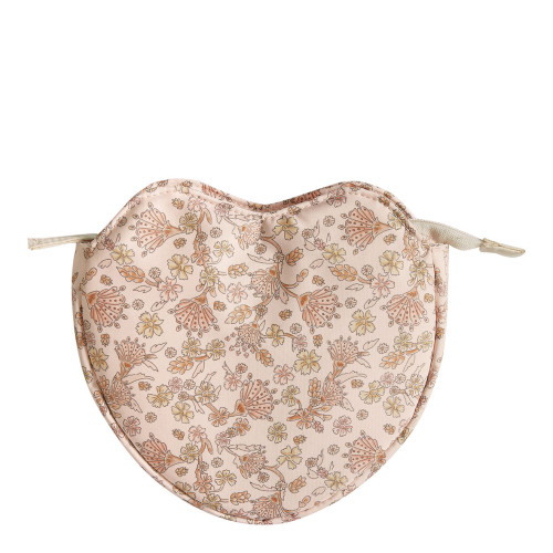 Pochette Cuore in tessuto Soleil Pastel
