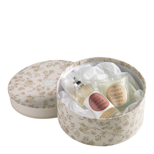 Set de 2 cajas de almacenamiento Sublime Jasmin