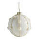 Set of 3 Fancy Glass Christmas Ornaments
