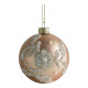 Coffret de 3 boules de Noël Fantaisie en verre