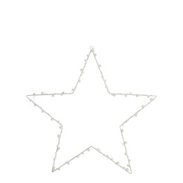 Metal luminous star - Small model - H. 50 cm