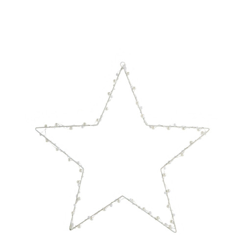 Étoile lumineuse en métal - Petit modèle - H. 50 cm