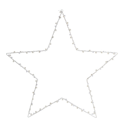 Étoile lumineuse en métal - Grand modèle - H. 70 cm