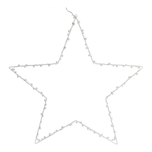 Stella luminosa in metallo - Modello grande - H. 70 cm