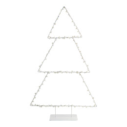 Luminous metal Christmas tree - Large model - H. 80 cm
