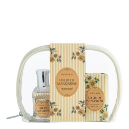 Trousse Beauté eau de toilette 30 ml et savon Cachemire Exquis - Fleur de Mandarine
