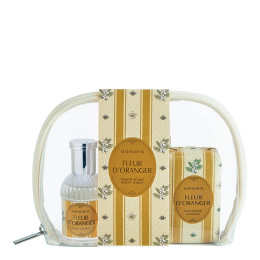 Trousse Beauté eau de toilette 30 ml et savon Cachemire Exquis - Fleur d'Oranger