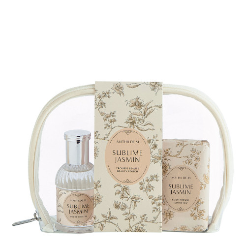 Beauty pouch eau de toilette 30 ml and Exquisite Cashmere soap - Sublime Jasmin