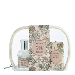 Neceser de belleza eau de toilette 30 ml y jabón Cachemire Exquis - Voile de Lin