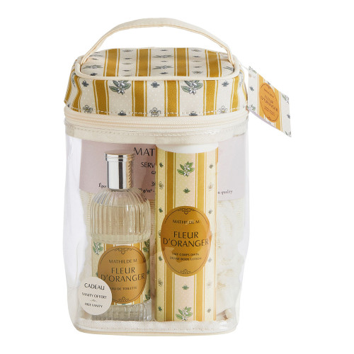 Vanity Beauté eau de toilette 100 ml et lait corps Divin 250 ml - Fleur d'Oranger Vanity Beauté eau de toilette 100 ml et lait corps Divin 250 ml - Fleur d'Oranger