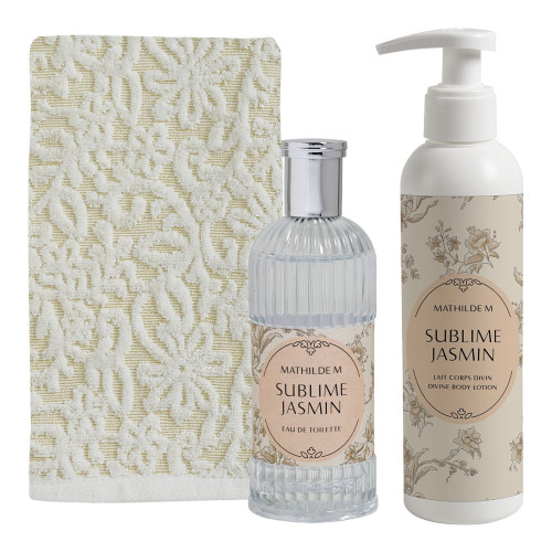 Vanity Beauté eau de toilette 100 ml et lait corps Divin 250 ml - Sublime Jasmin Vanity Beauté eau de toilette 100 ml et lait corps Divin 250 ml - Sublime Jasmin