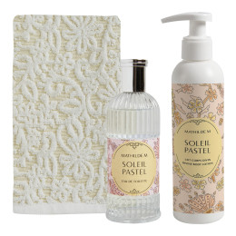 Vanity Beauté eau de toilette 100 ml et lait corps Divin 250 ml -Soleil Pastel