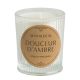 Bougie parfumée Les Intemporelles 145 g - Douceur d'Ambre