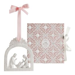 Pearly Holiday Scented Nativity Scene - Thé de Fête