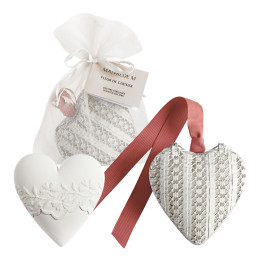 Caja Corazón y décor perfumado - Fleur de Cerisier