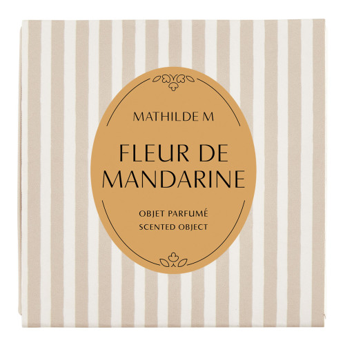 Coffret de 4 décors fondants en cera perfumada - Fleur de Mandarine