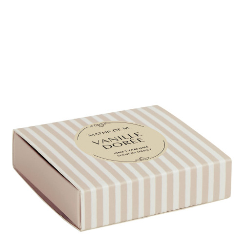 Cofre de 4 decorados fundentes en cera perfumada - Vanille Dorée