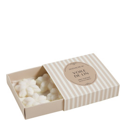 Estuche de 4 decorados fundentes en cera perfumada - Voile de Lin