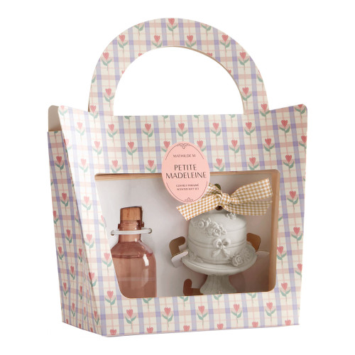 Fragrance Diffuser Gift Set 50 ml and Decoration Gourmandises d'Été - Petite Madeleine