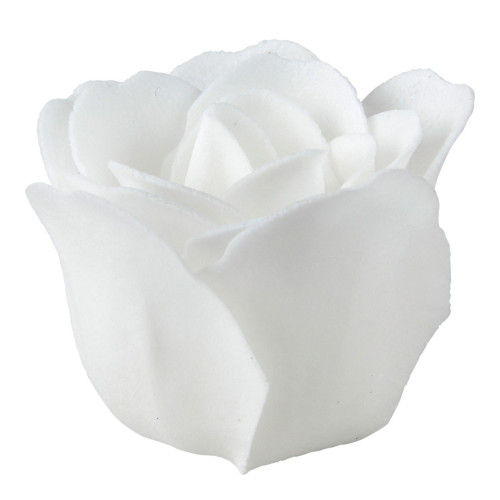 Estuche perfumado de 6 rosas de jabón blancas