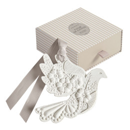 Scented decoration Dove in Bloom - Fleur de Coton