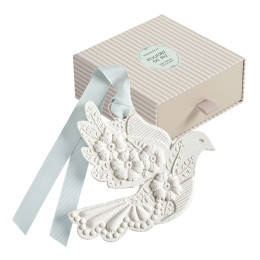 Decoro profumato Colomba in Fiori - Poudre de Riz