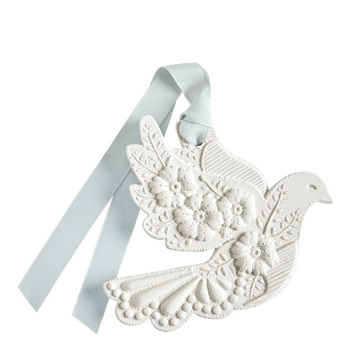 Decoro profumato Colomba in Fiori - Poudre de Riz