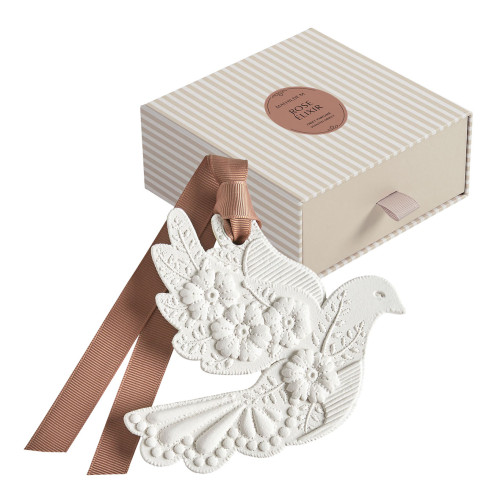 Decoro profumato Colomba in Fiori - Rose Élixir