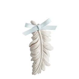 Décor parfumé Plume - Petit modèle - Poudre de Riz