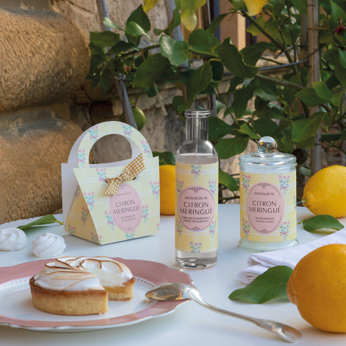 Profumo d'ambiente Gourmandises d'Été 90 ml - Citron Meringué