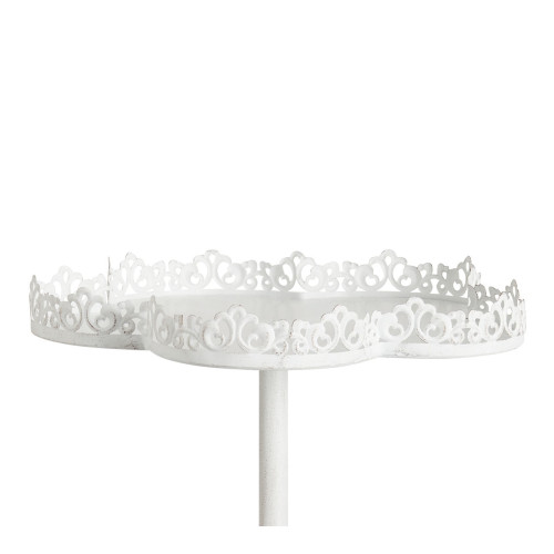 Plateau sur pied en métal - 32 x 67 cm