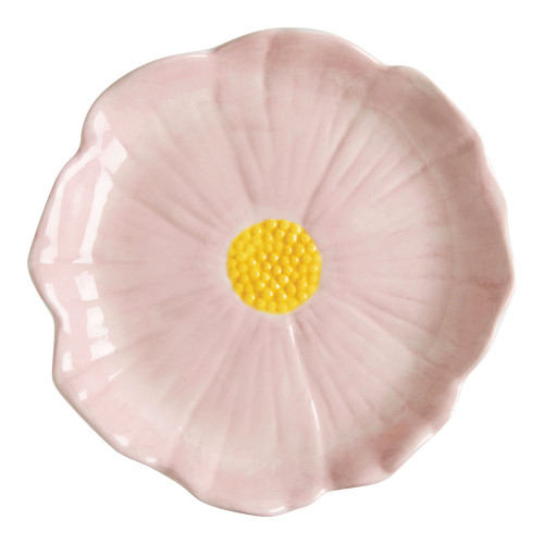 Plateau sur pied Tulipe en céramique - Petit modèle - ⌀ 17 x 10,7 cm