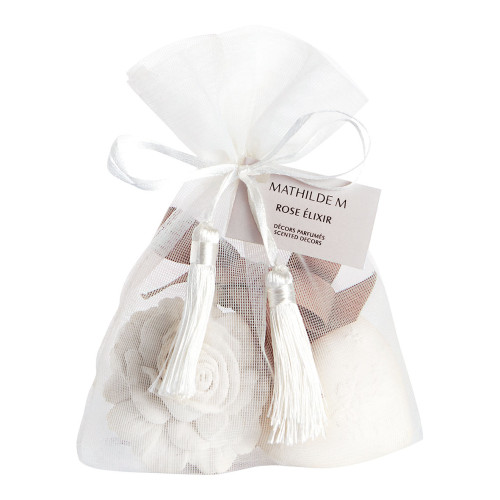 Pochon de 3 décors parfumés - Rose Élixir