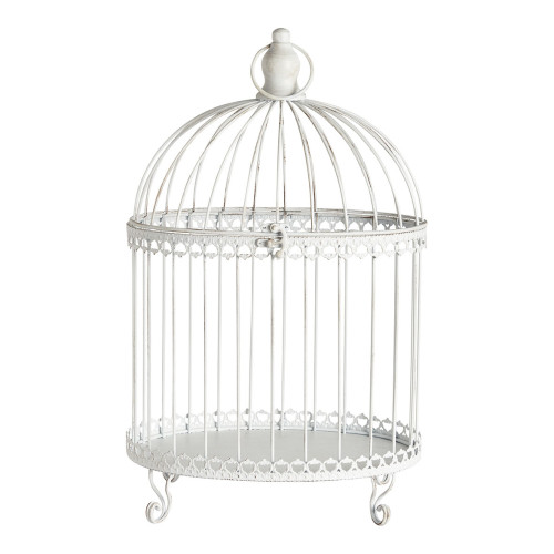 Set de 2 cages décoratives en métal