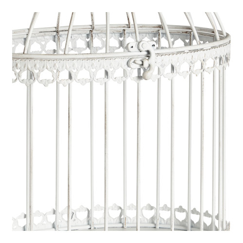 Set de 2 cages décoratives en métal